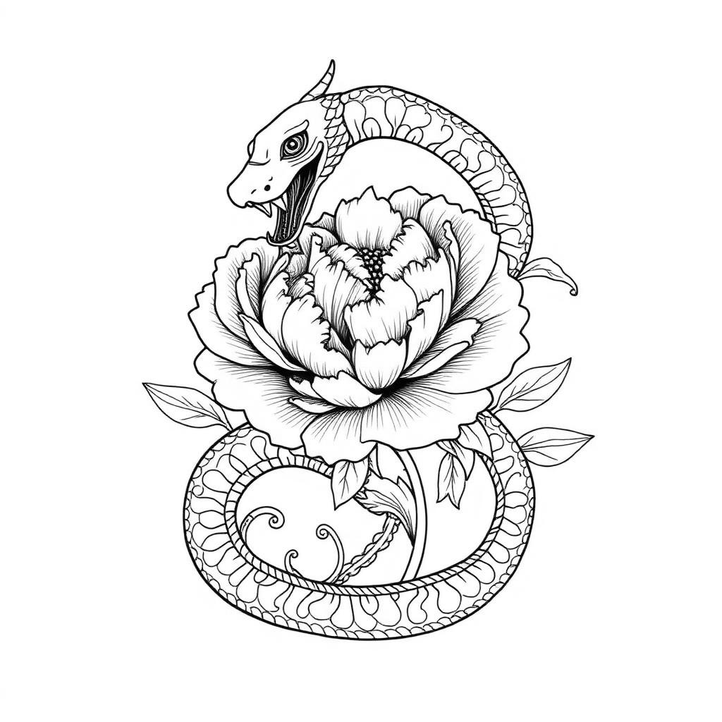 Serpent Peony