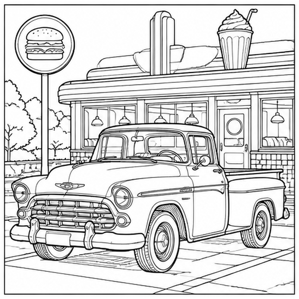 Roadside Diner Pickup