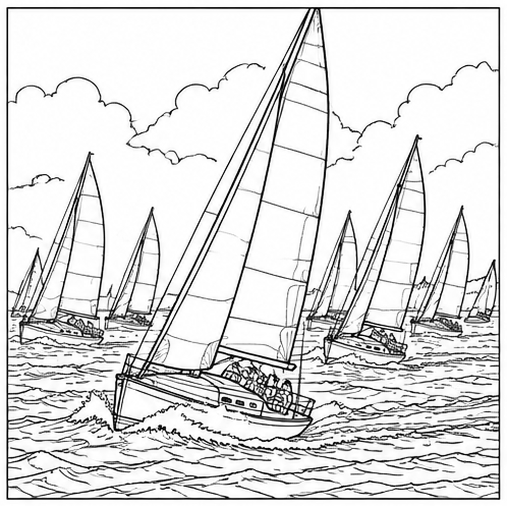 Sailboat Regatta