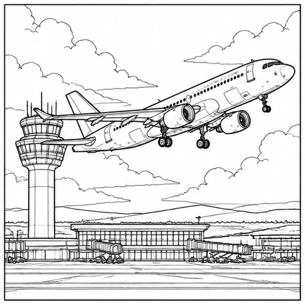 Airliner Takeoff
