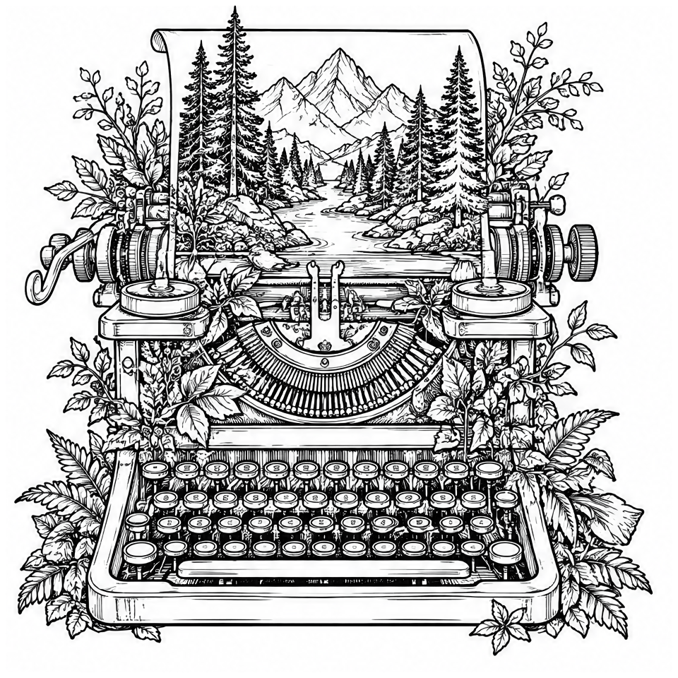 Typewriter Forest