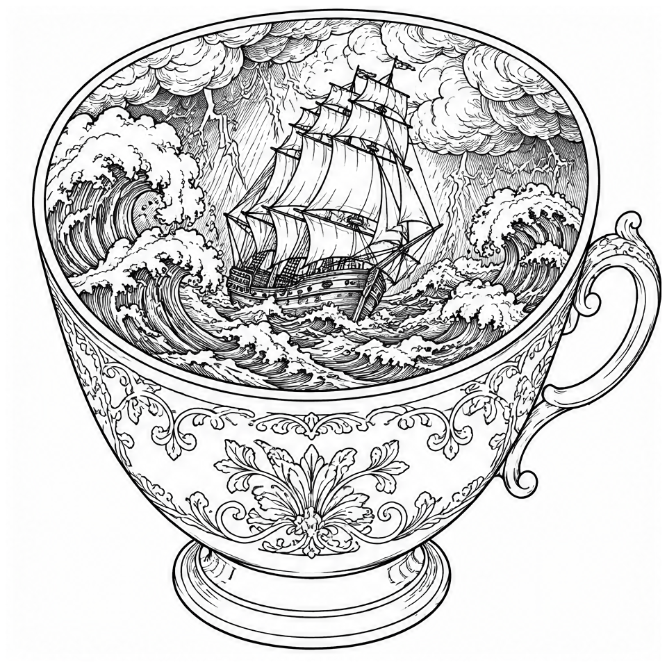 Ship in a Teacup