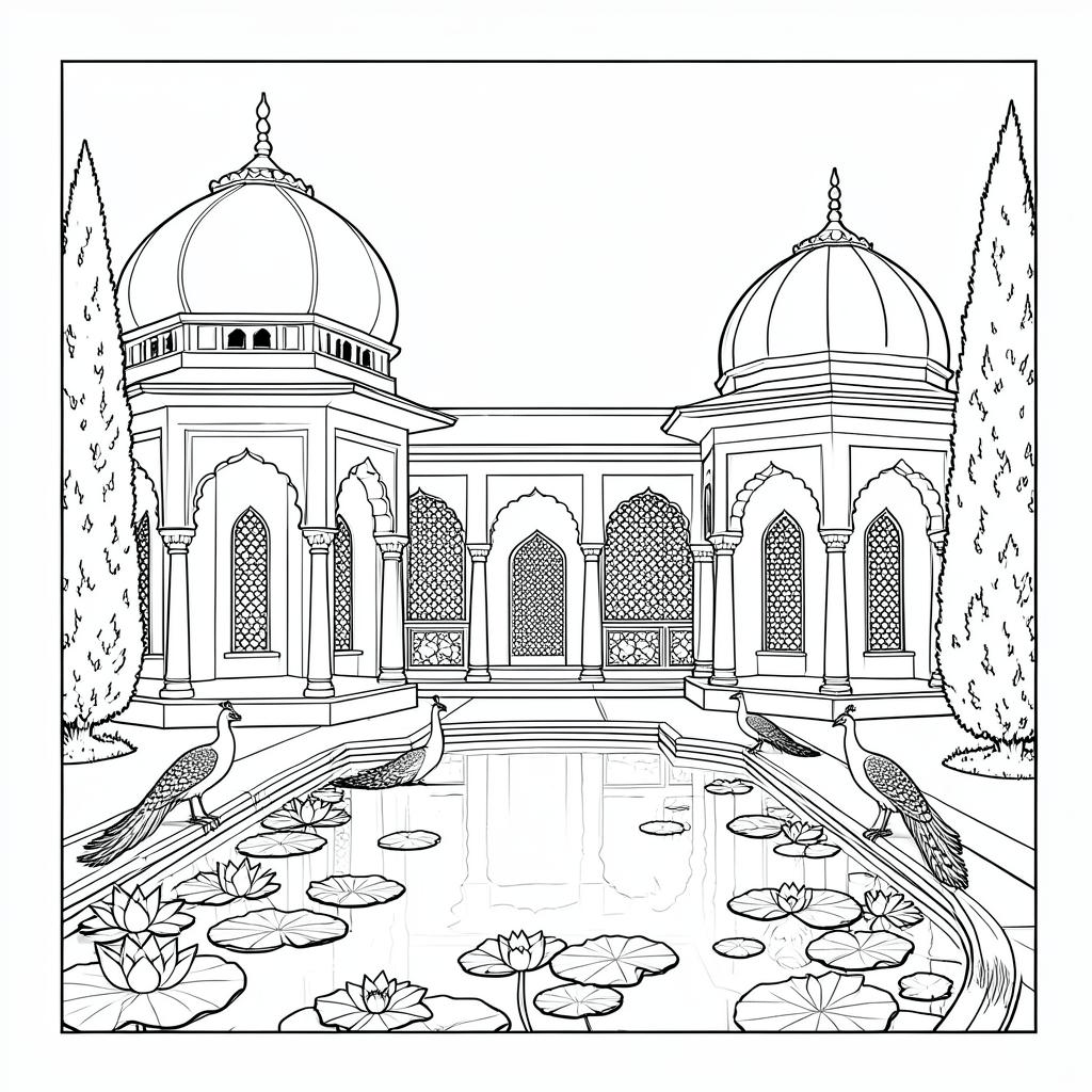 Indian Palace Garden