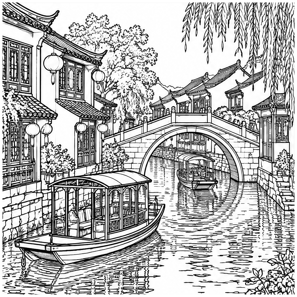 Chinese Water Town