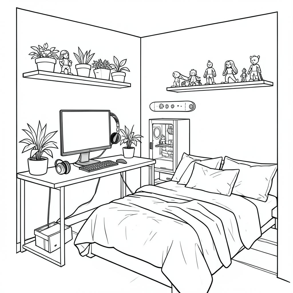 Modern Teenage Bedroom