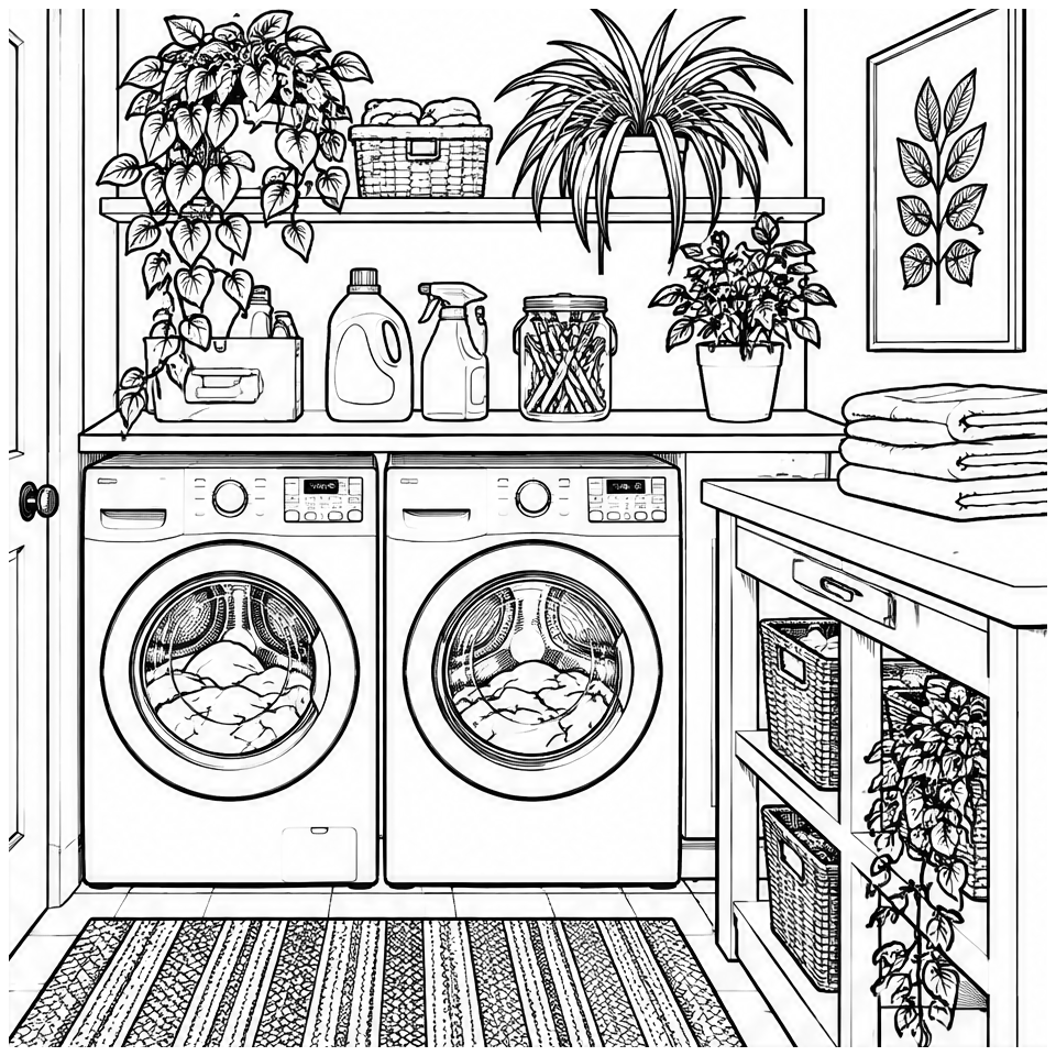 Modern Laundry Room