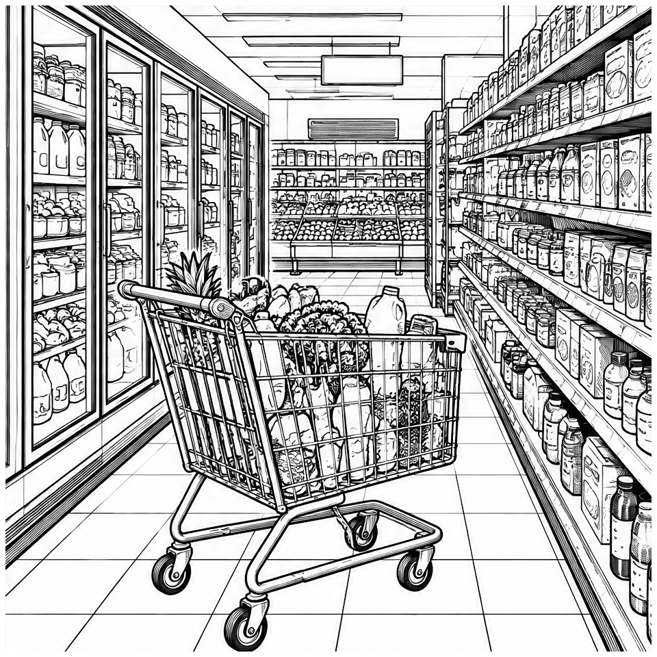Modern Supermarket