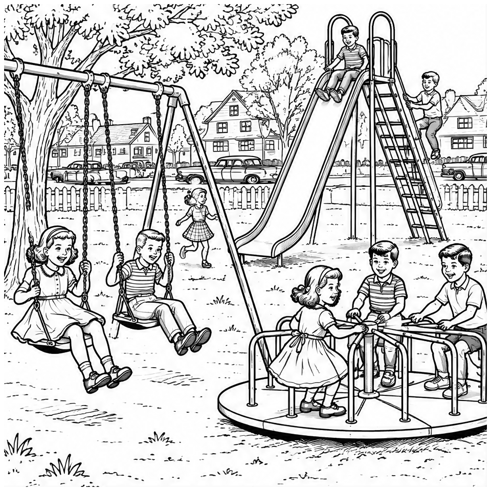 Neighborhood Playground, 1958