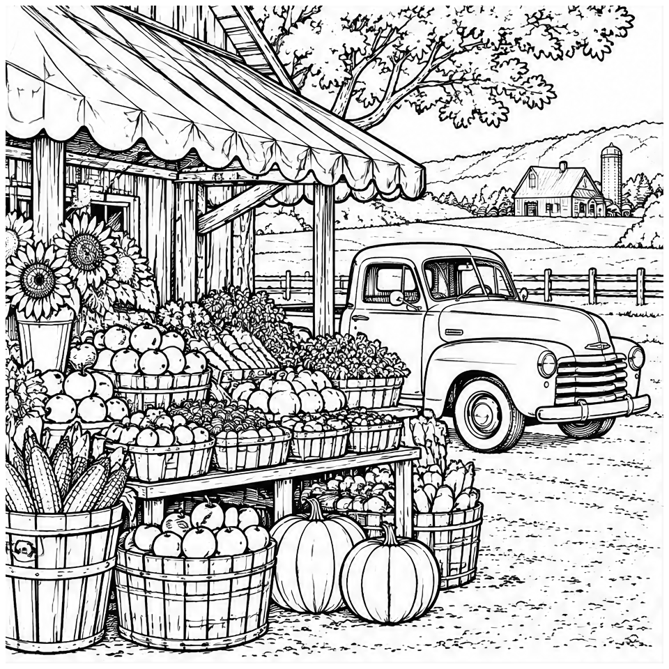 Roadside Fruit Stand