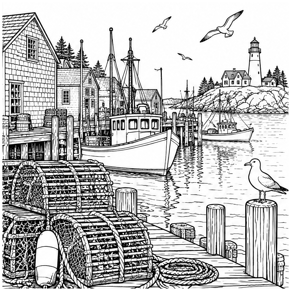 Harbor Fishing Village