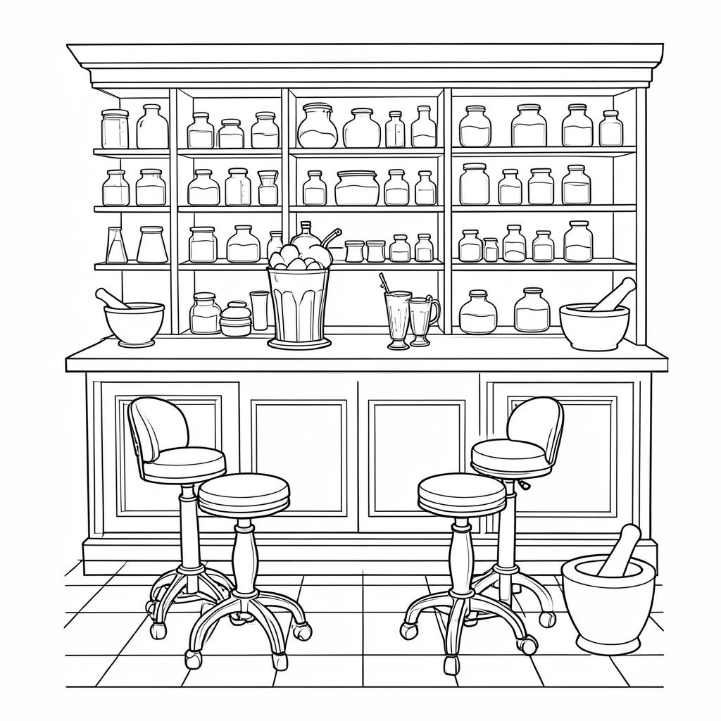 Old-Fashioned Pharmacy