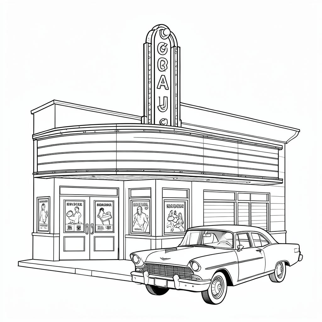 Small-Town Movie Theater