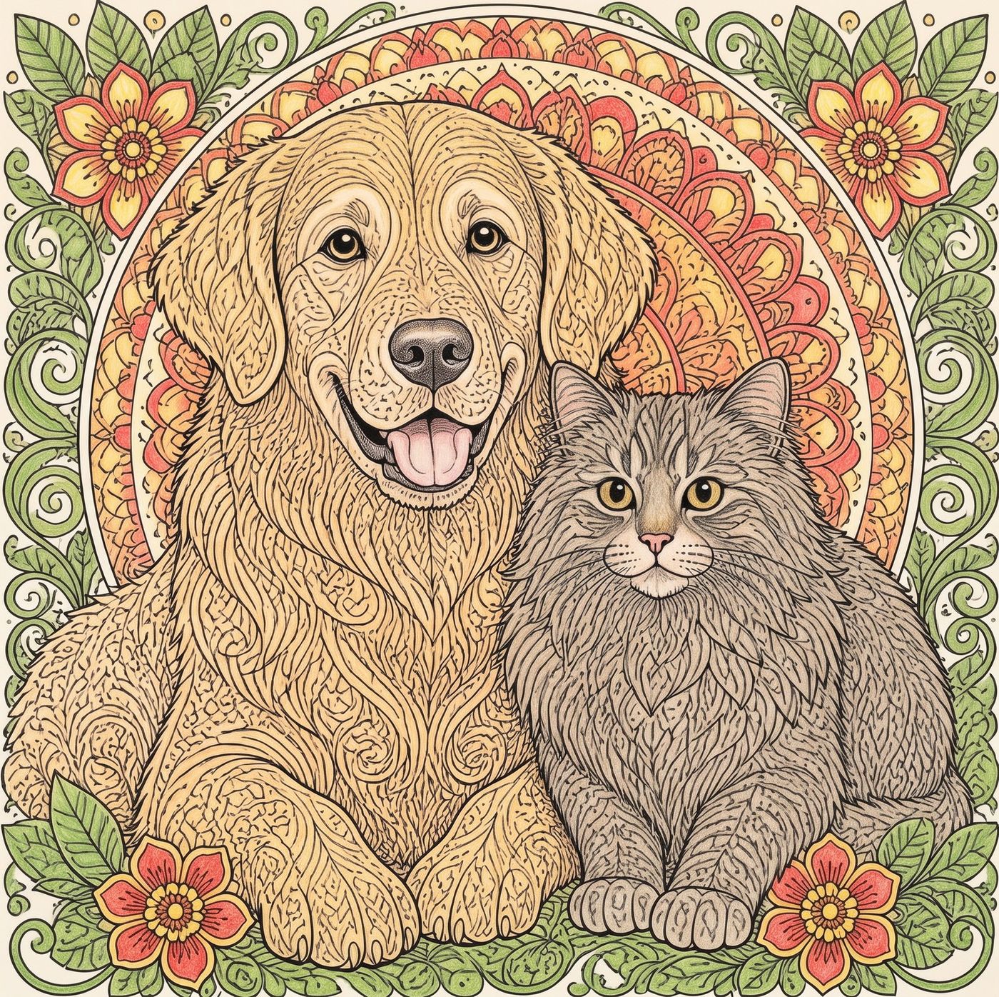 Full-colour reference for Best Friends — Dog and Cat