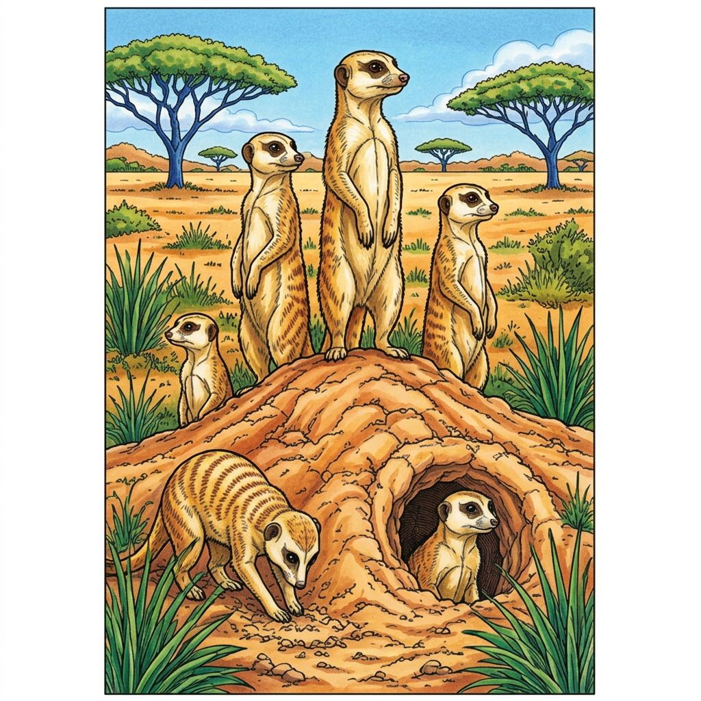Full-colour reference for Meerkat Colony