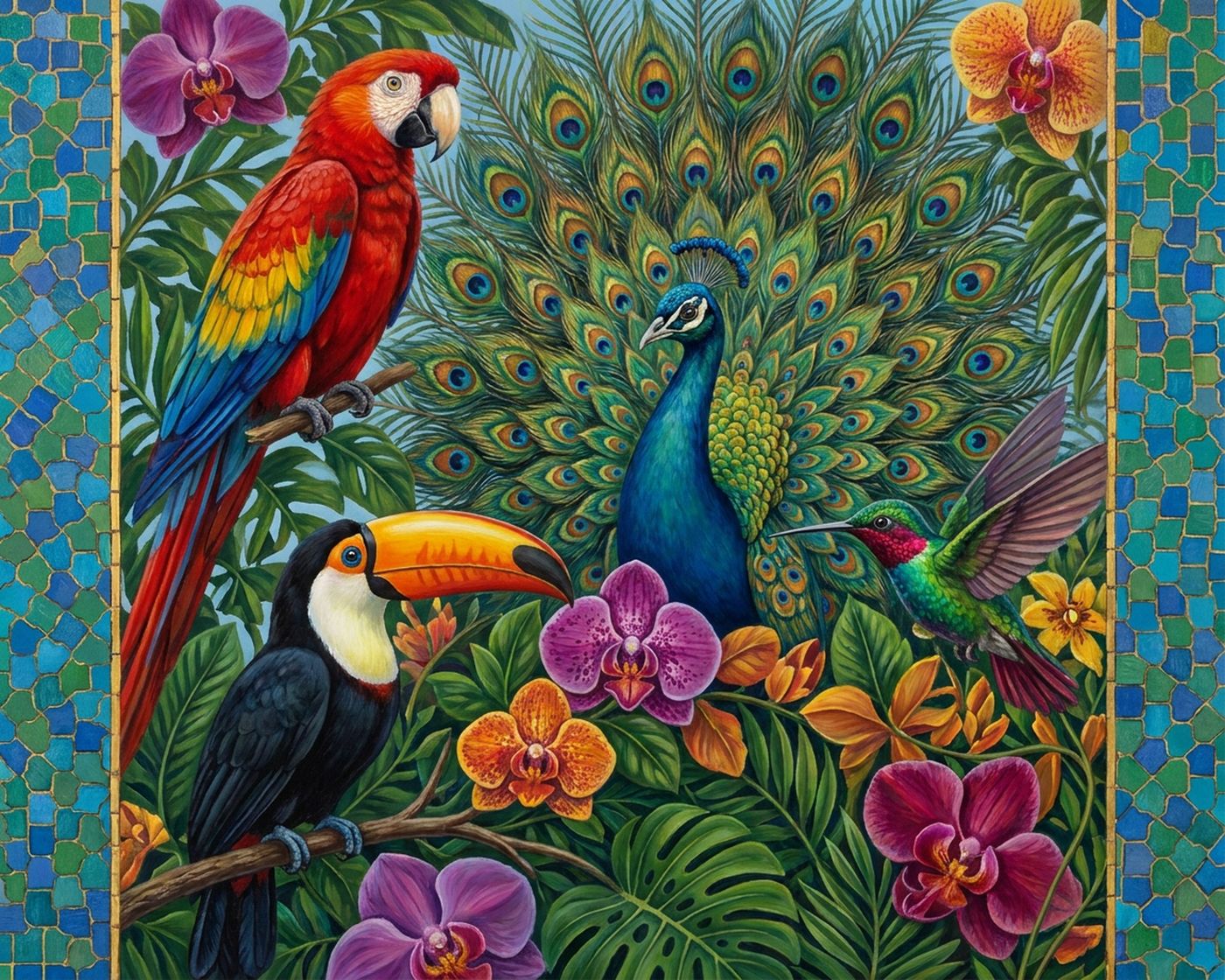 Full-colour reference for Exotic Birds of Paradise