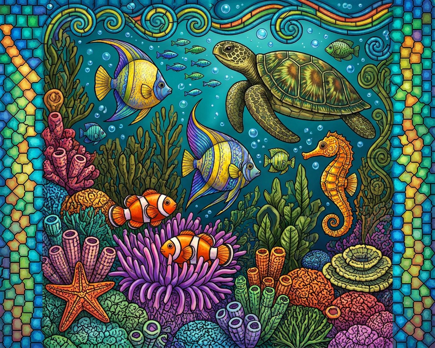 Full-colour reference for Coral Reef Fish