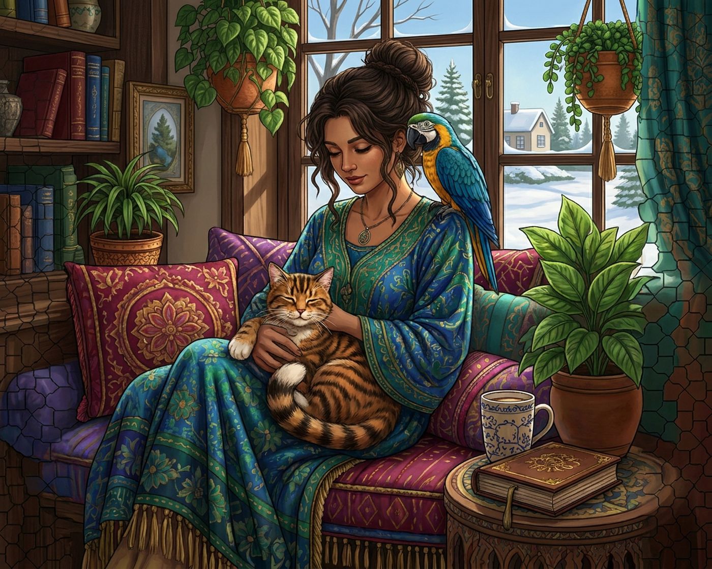 Full-colour reference for Window Seat Companions