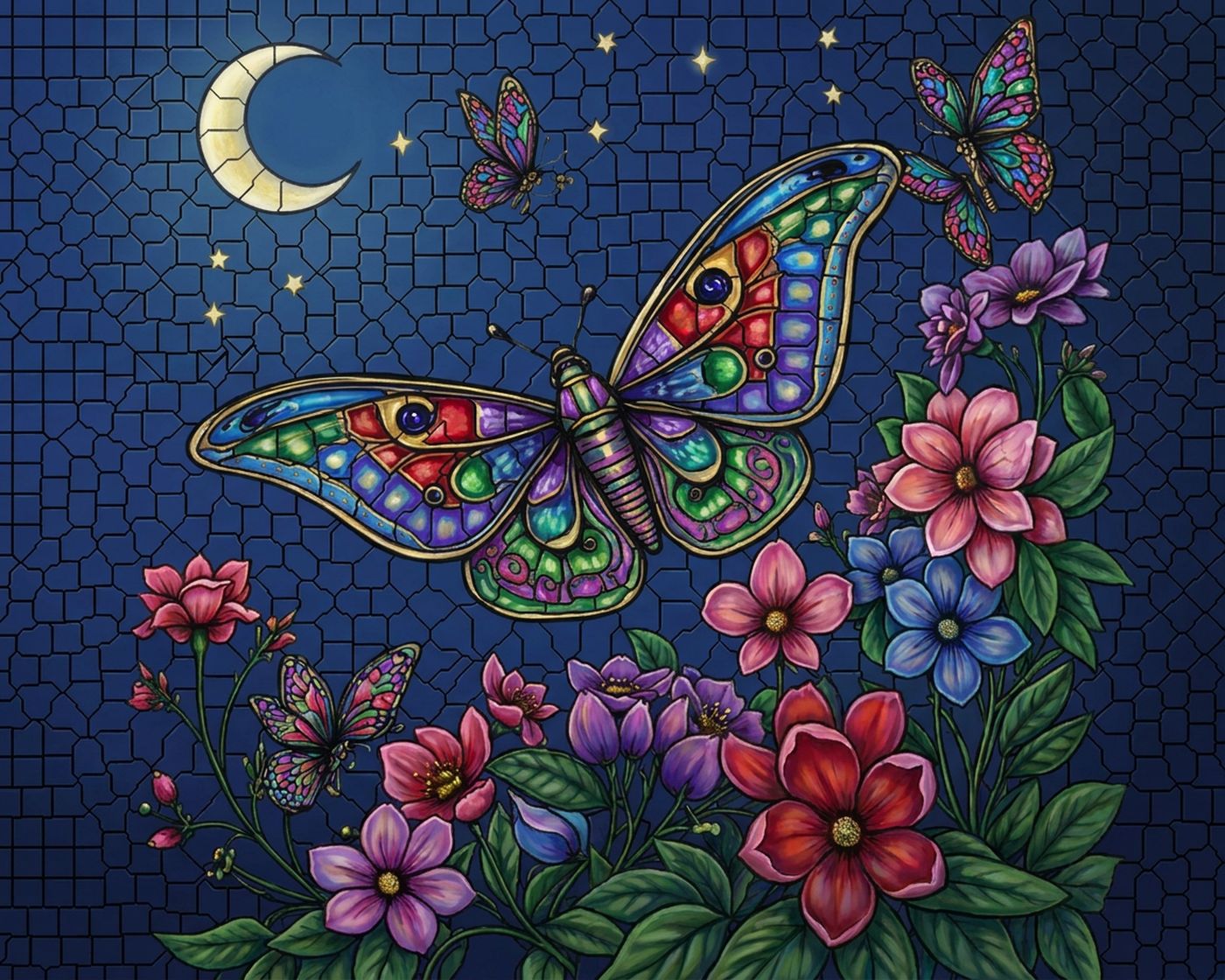 Full-colour reference for Butterfly Lantern