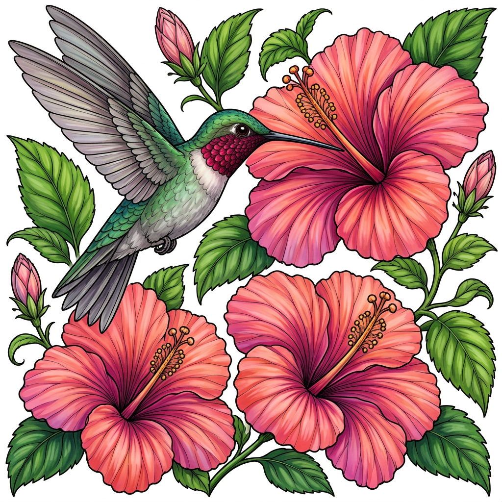 Full-colour reference for Hibiscus Jewel