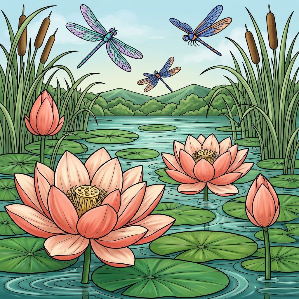 Full-colour reference for Lotus and Reeds