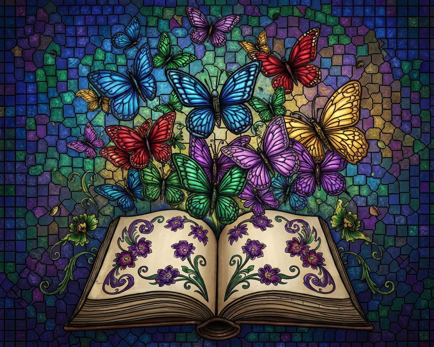 Full-colour reference for Wing Mandala