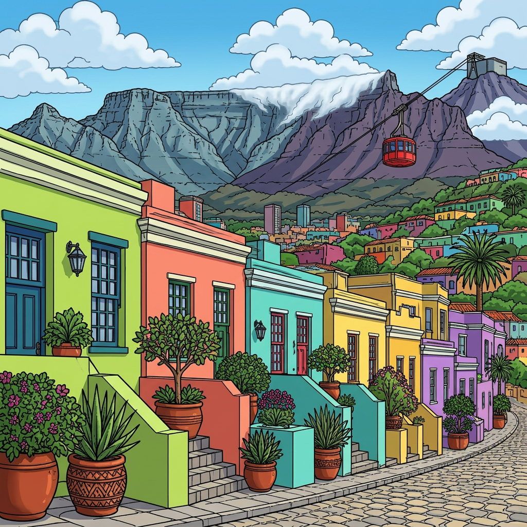 Full-colour reference for Cape Town Bo-Kaap