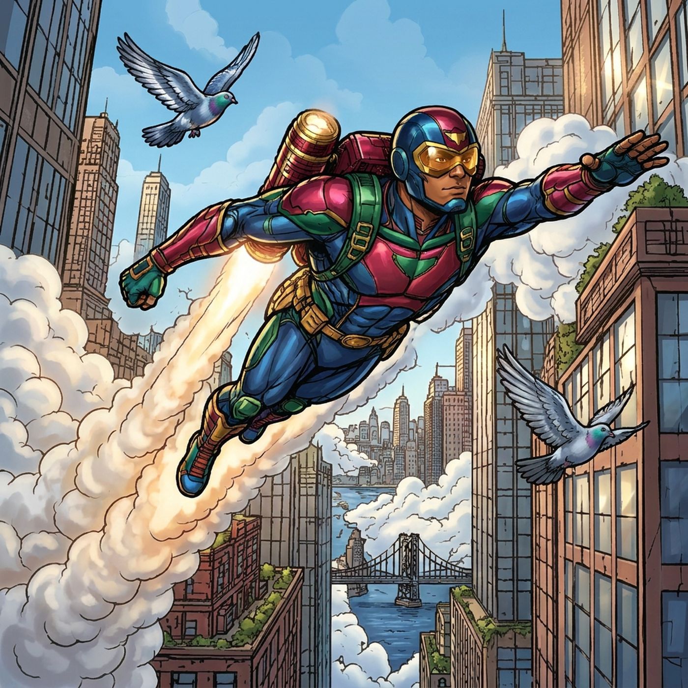 Full-colour reference for Jetpack Skies