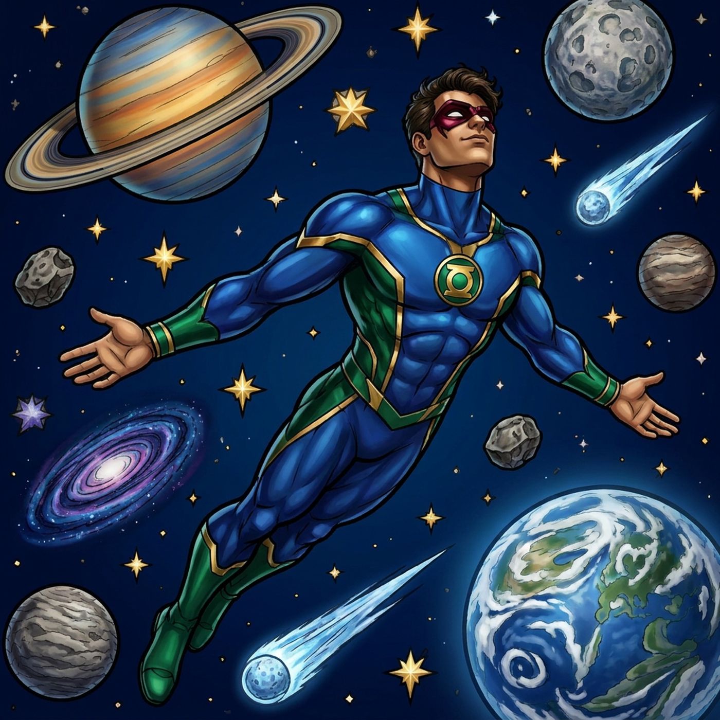 Full-colour reference for Deep Space Drift