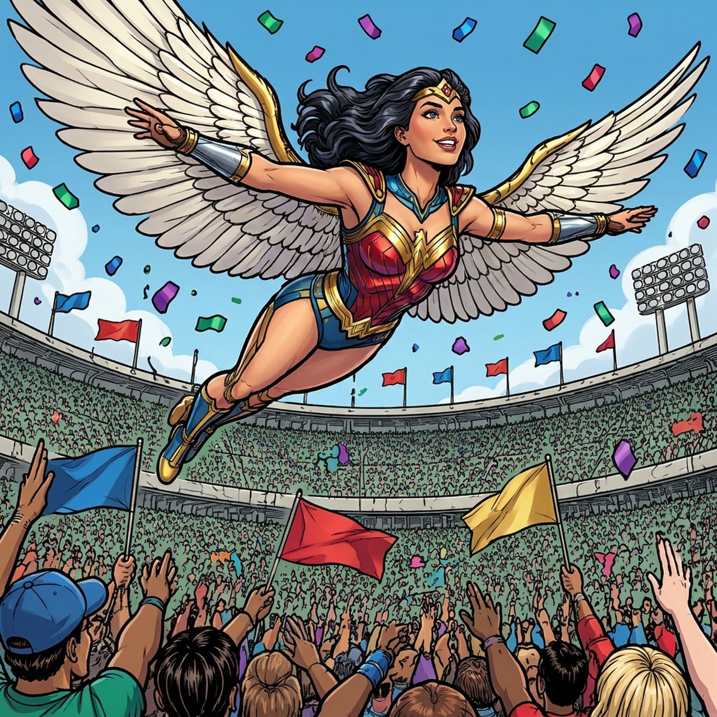 Full-colour reference for Stadium Flight