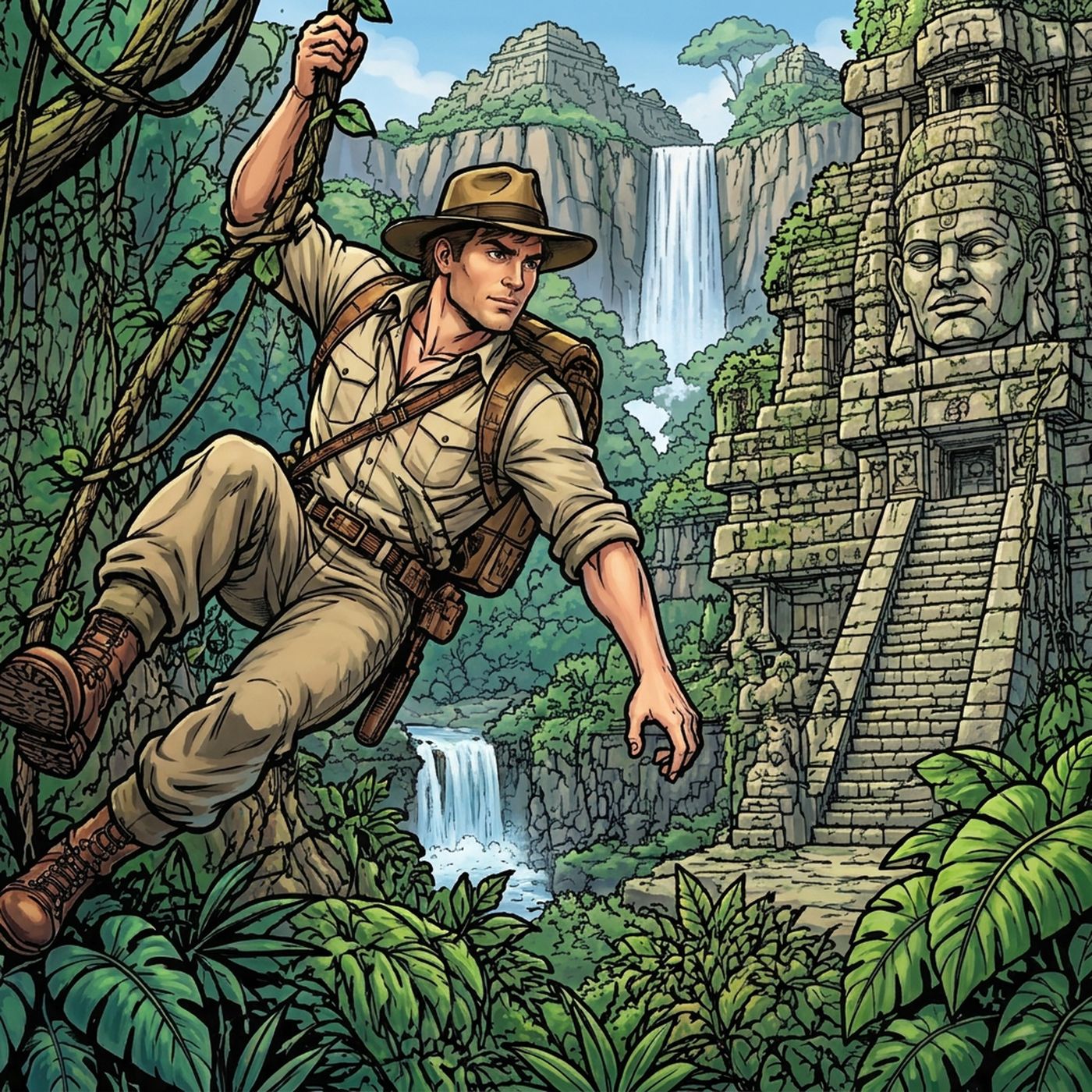 Full-colour reference for Temple Vines