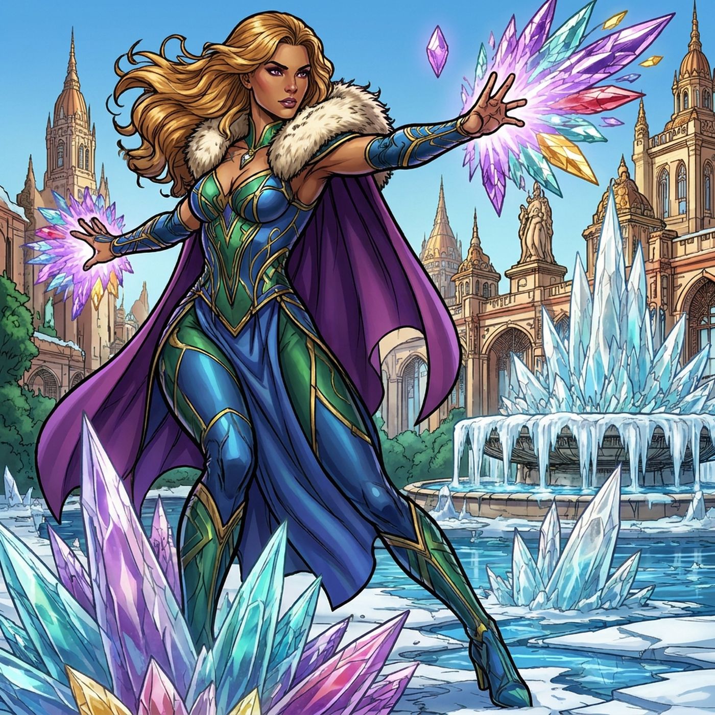 Full-colour reference for Crystal Plaza