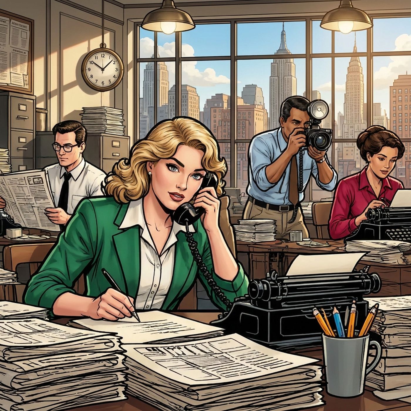 Full-colour reference for Newsroom Deadline