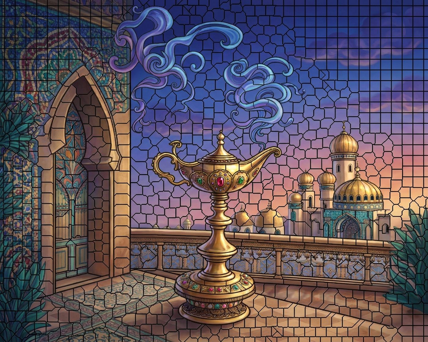 Full-colour reference for Enchanted Rose