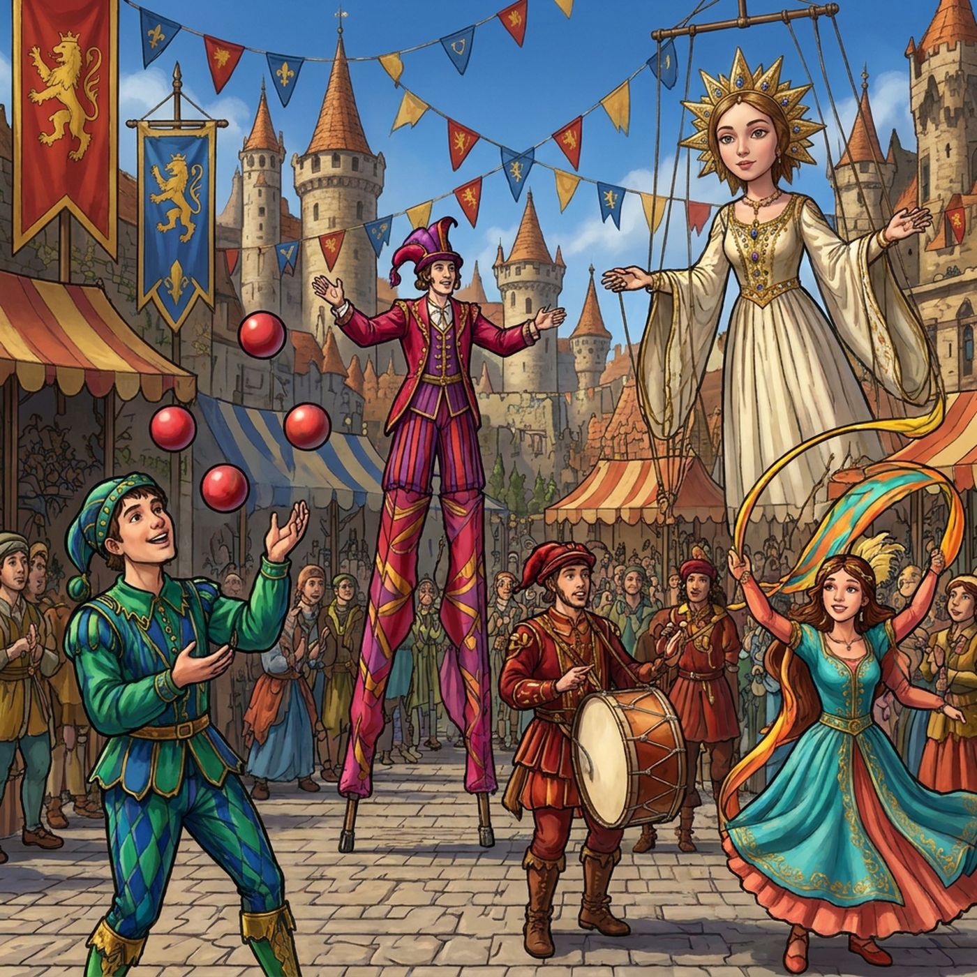 Full-colour reference for Kingdom Parade