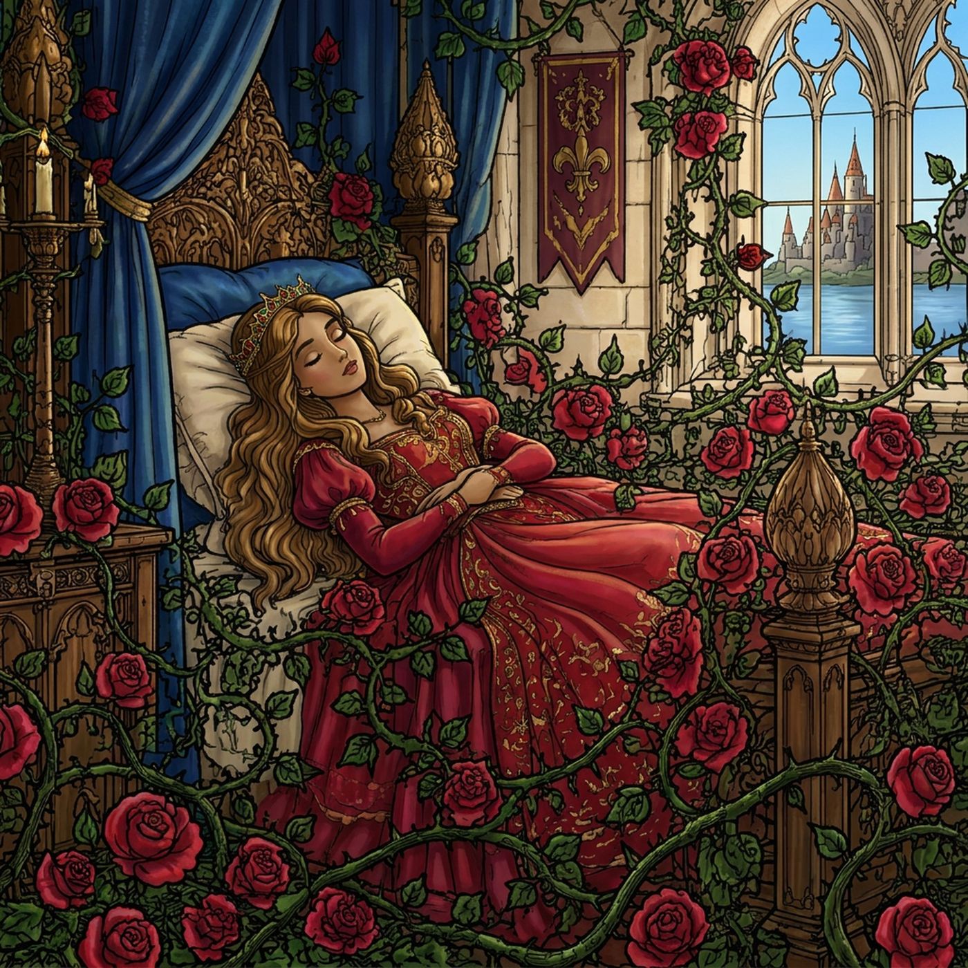 Full-colour reference for Briar Rose Slumber