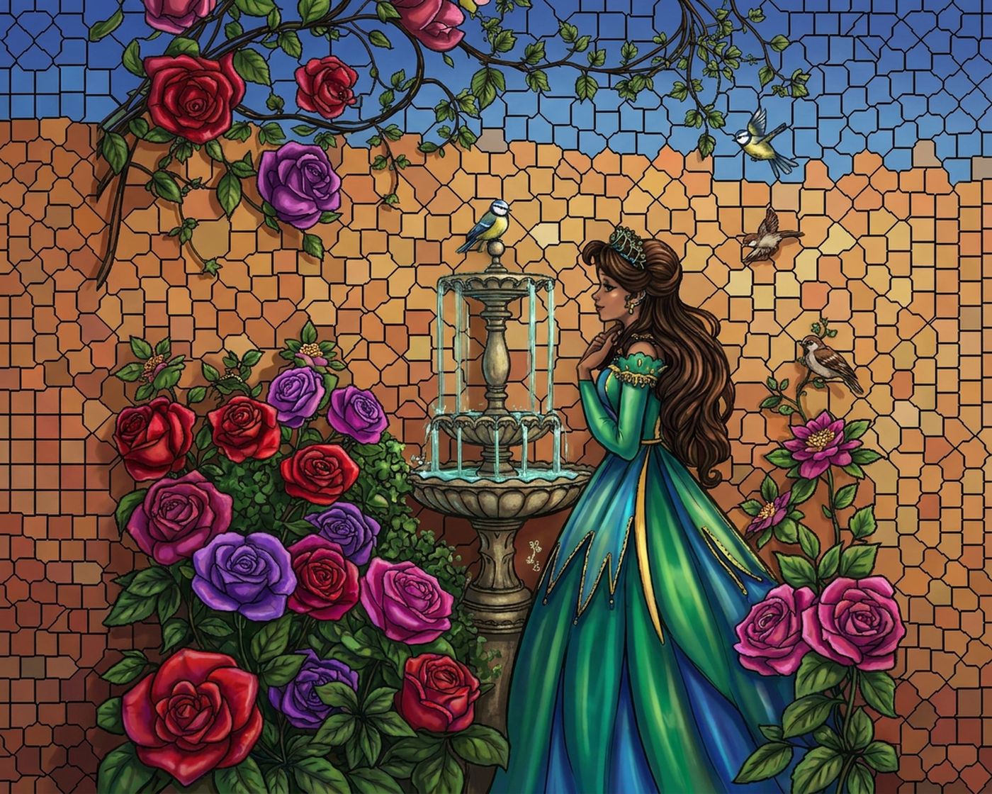 Full-colour reference for Garden Princess