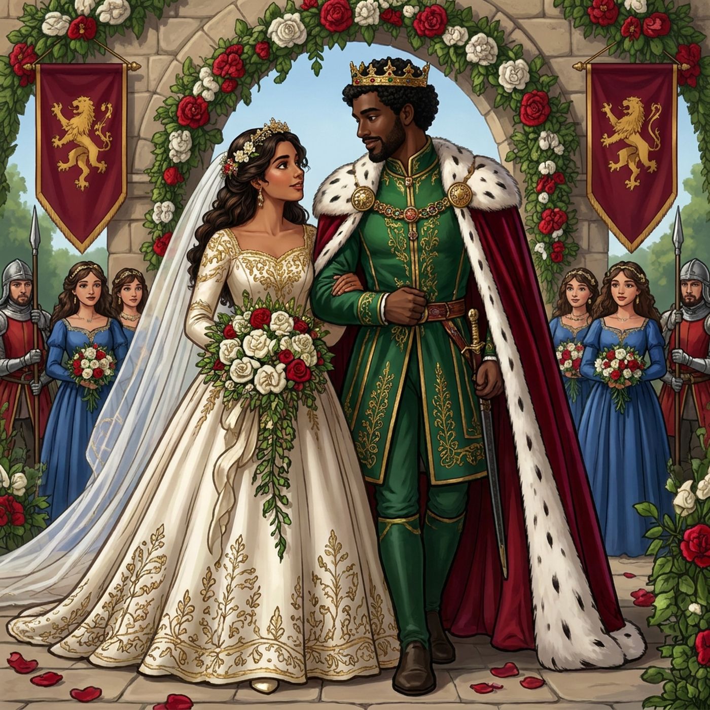Full-colour reference for Royal Wedding