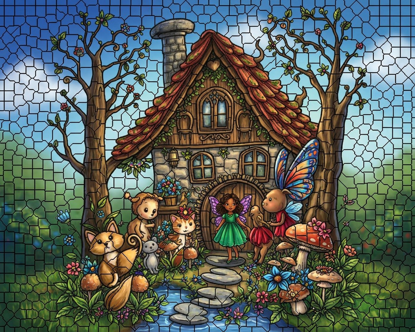 Full-colour reference for Enchanted Cottage