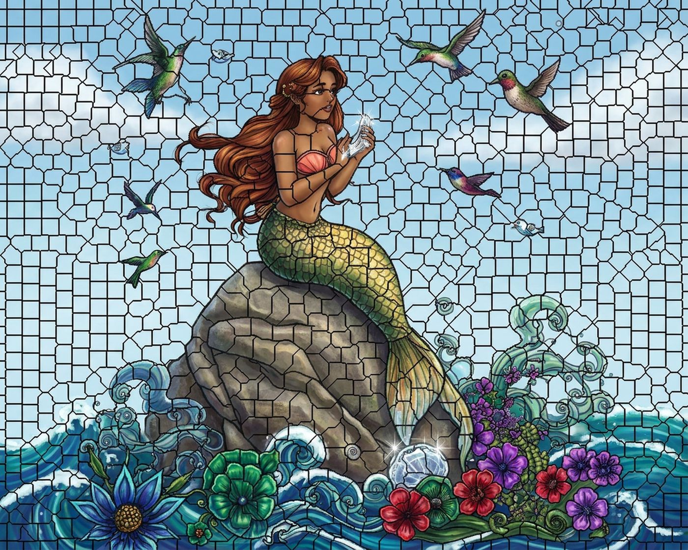 Full-colour reference for Glass Slipper Stair
