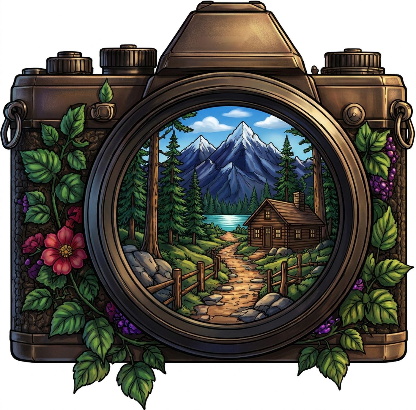 Full-colour reference for Woodland Camera