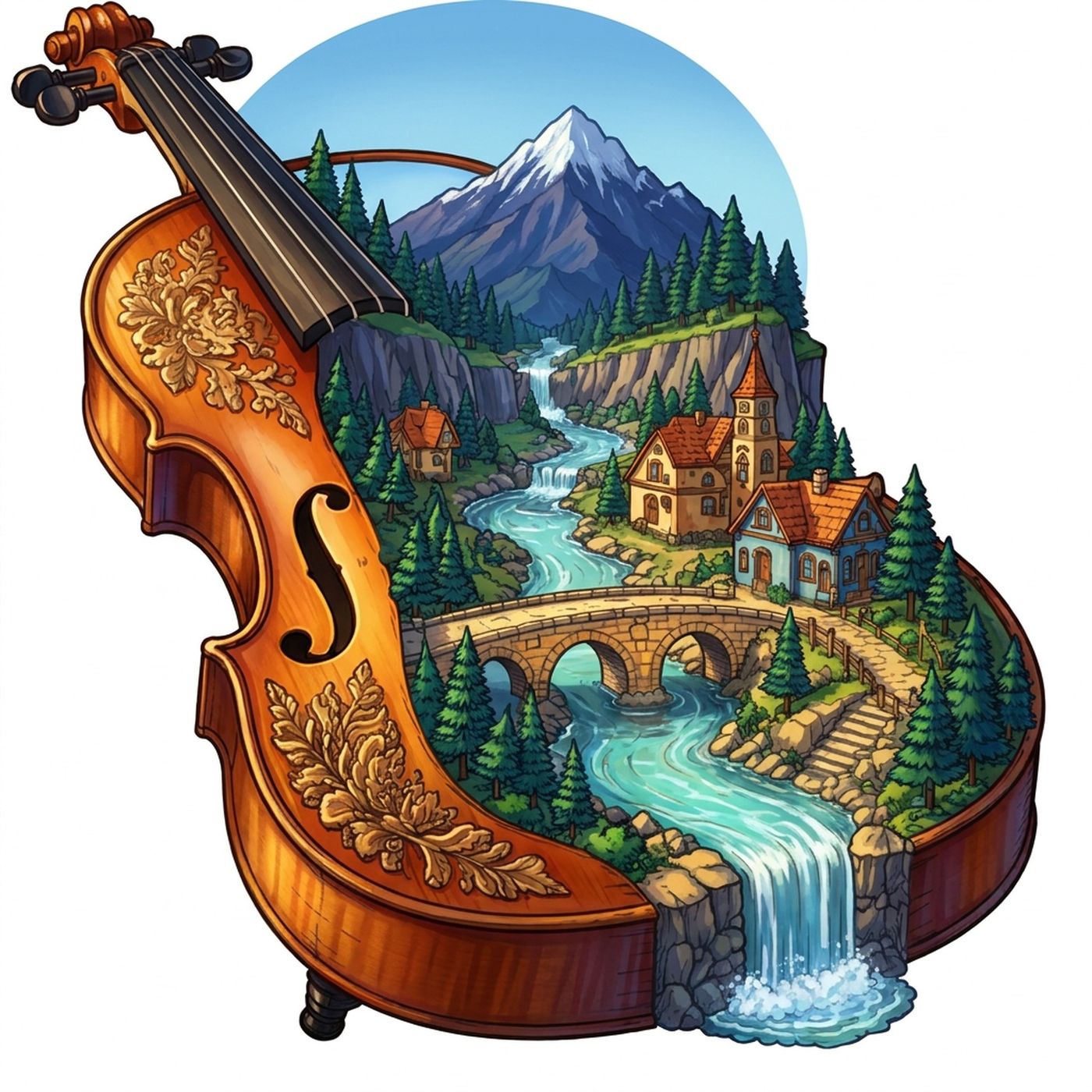 Full-colour reference for River Valley Violin