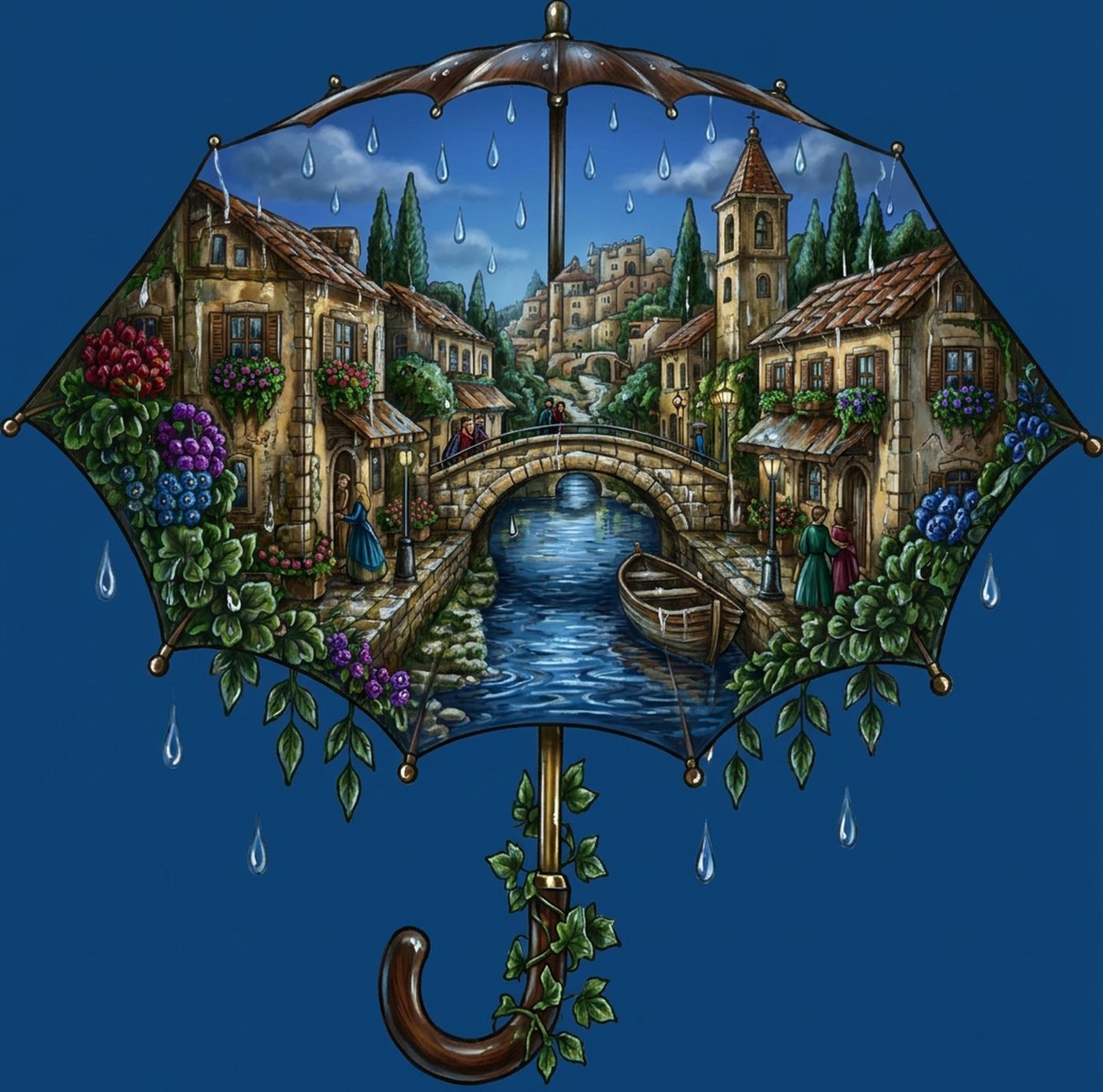 Full-colour reference for Rainy Canal Umbrella