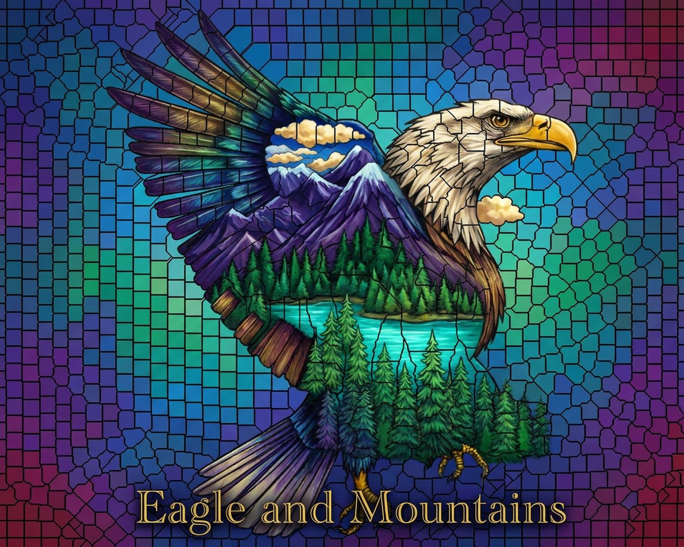Full-colour reference for Eagle and Mountains