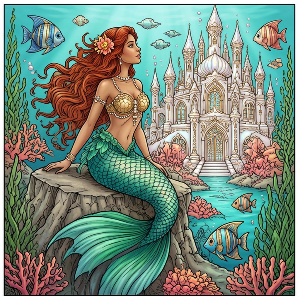Full-colour reference for Mermaid Coral Palace