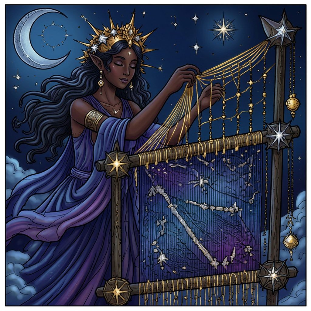 Full-colour reference for Celestial Star Weaver
