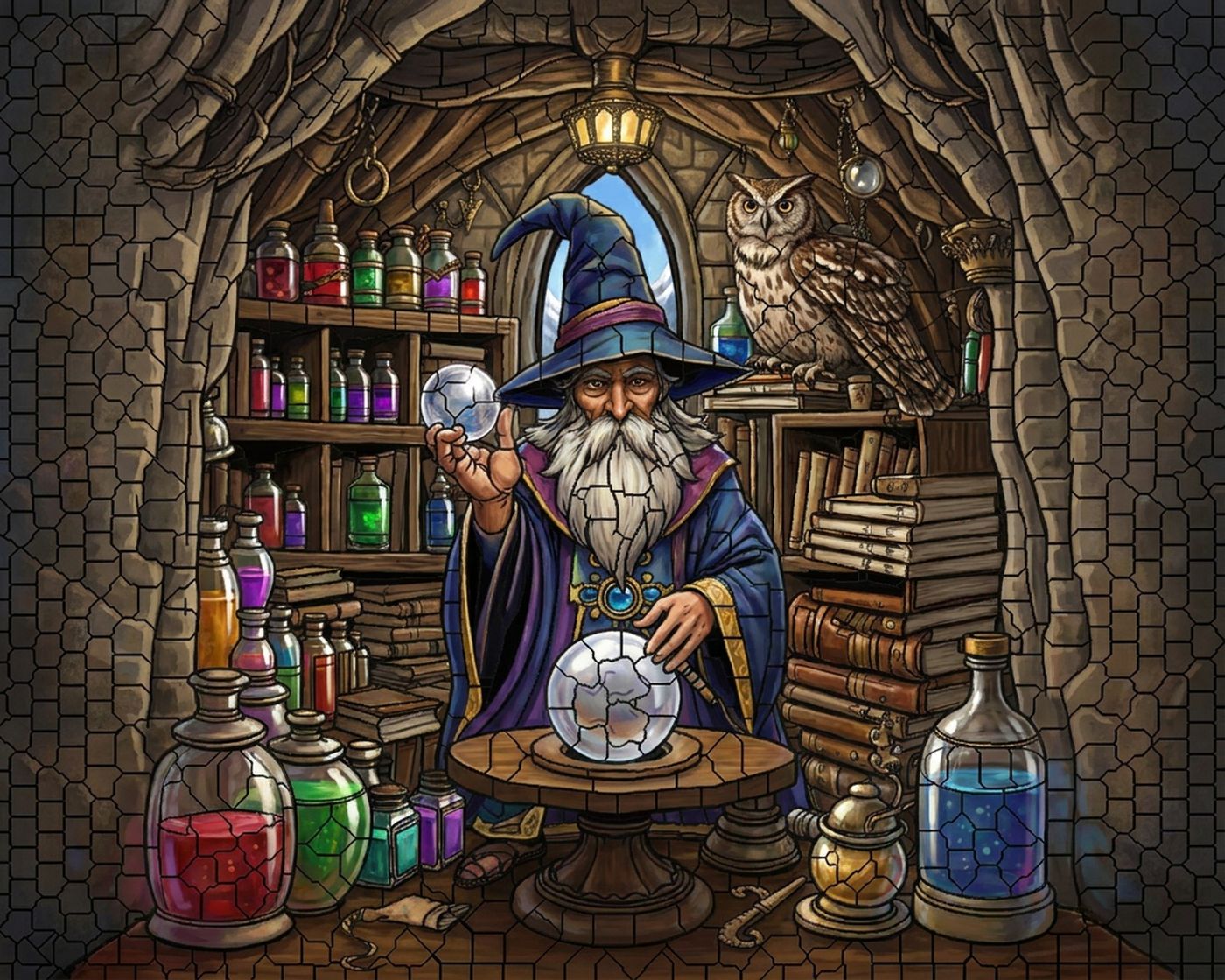 Full-colour reference for Wizard's Study