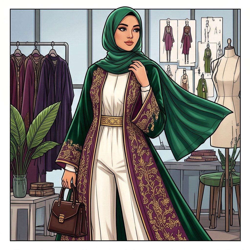 Full-colour reference for Modern Modest Couture