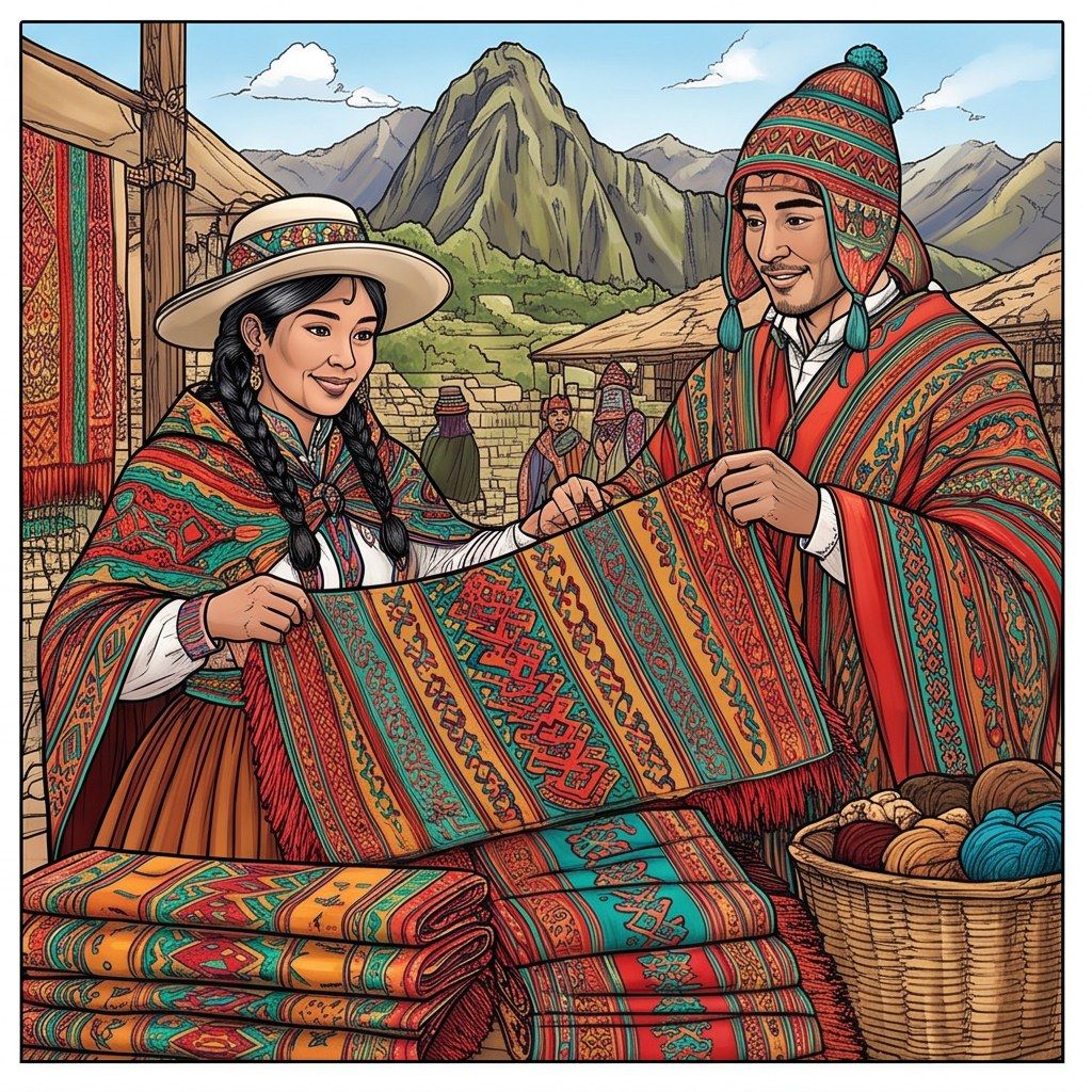 Full-colour reference for Andean Textile Market