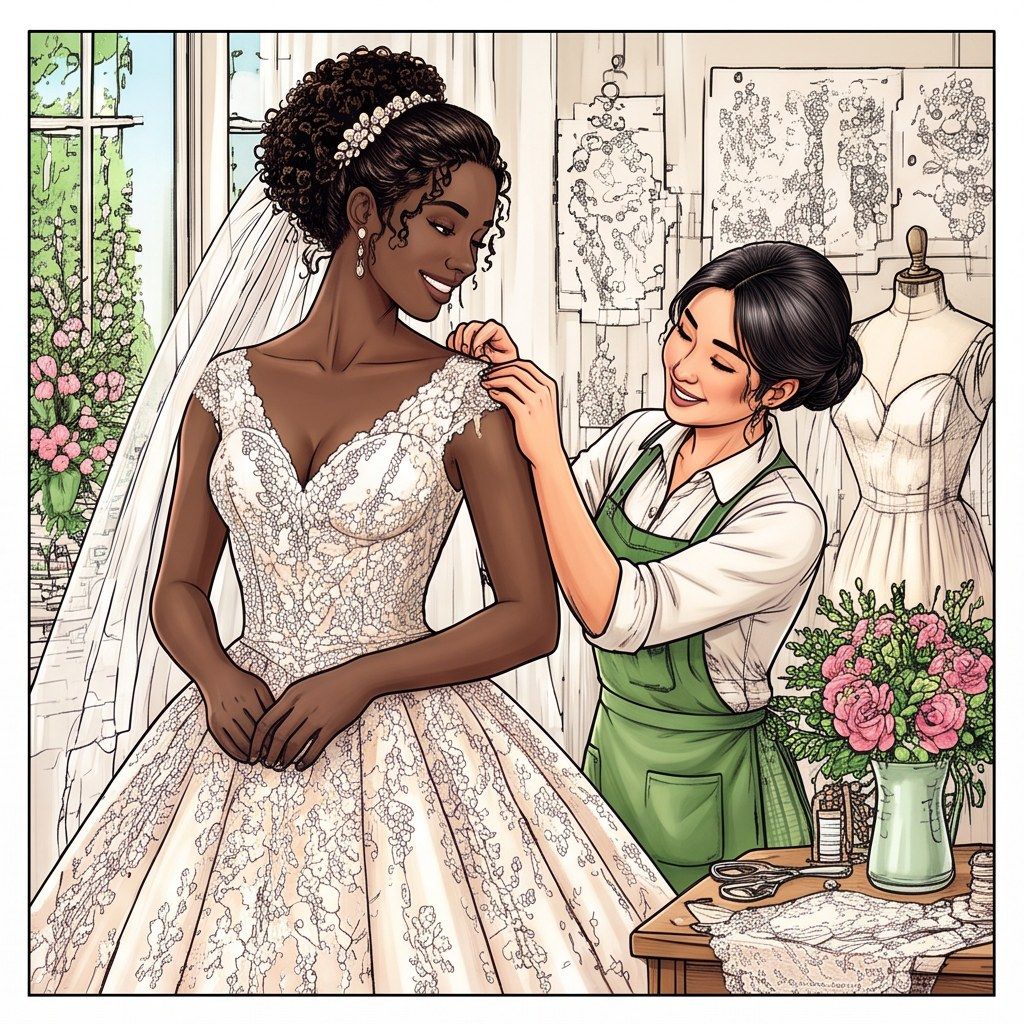 Full-colour reference for Bridal Lace Workroom