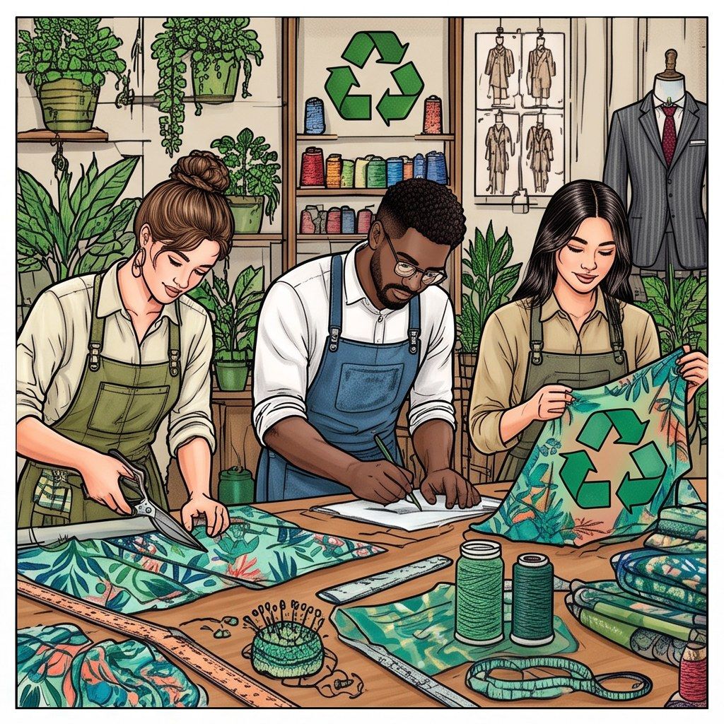 Full-colour reference for Sustainable Fashion Workshop